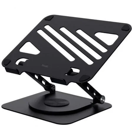 Trust Zeff Soporte para Portátil Plegable Giratorio Negro